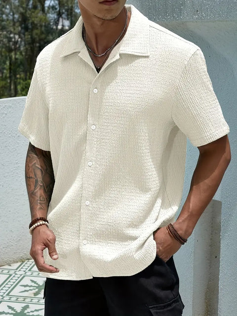 Charles - Klassisches Button-Up-Hemd für Herren