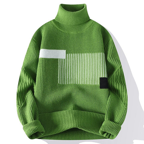 Kyle - Schicker Strickpullover mit Rollkragen