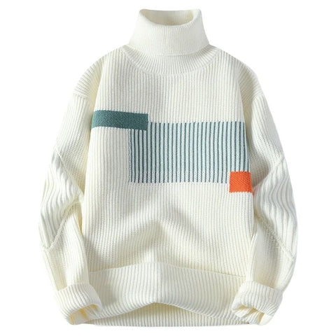 Kyle - Schicker Strickpullover mit Rollkragen