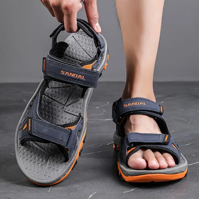 Glenn - Rutschfeste Sandalen mit Haken und Ösen für Männer