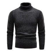 Rafael - Lässiger Strickpullover mit Rollkragen für Herren