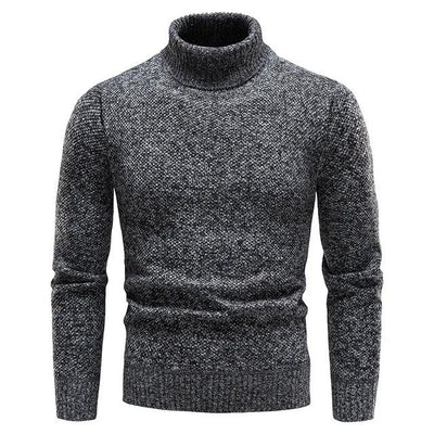 Rafael - Lässiger Strickpullover mit Rollkragen für Herren