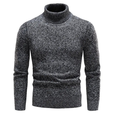 Rafael - Lässiger Strickpullover mit Rollkragen für Herren