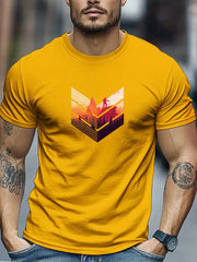Maynard - Herren Casual Rundhals-Shirt
