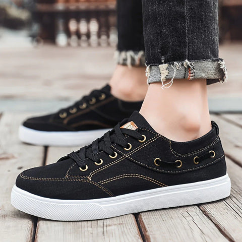 Dominic - Herren-Skate-Schuhe aus Segeltuch