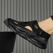 Theo - Rutschfeste Sandalen mit Haken und Ösen für Männer