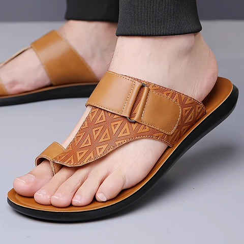 Maurice - Modische Herren-Rutschsandalen