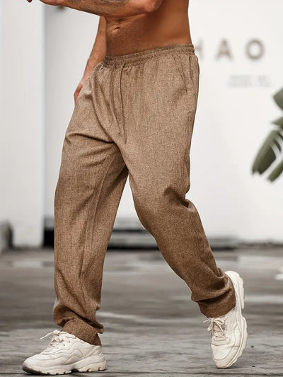 Solomon - Lässige Herrenhose mit Kordelzug