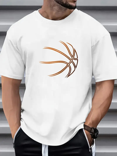 Alfred - Basketball-T-Shirt für Männer mit Aufdruck