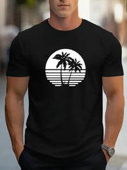 Johnson - Herren Casual Rundhals-Shirt