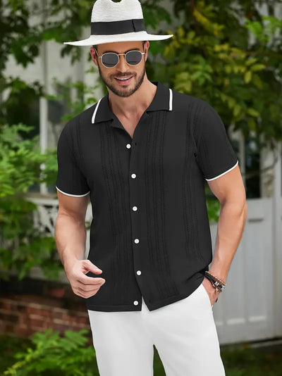 John - Kurzärmliges Poloshirt für Herren im Sommer