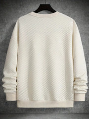 Francis - Herren Sweatshirt mit reinem Rautenmuster