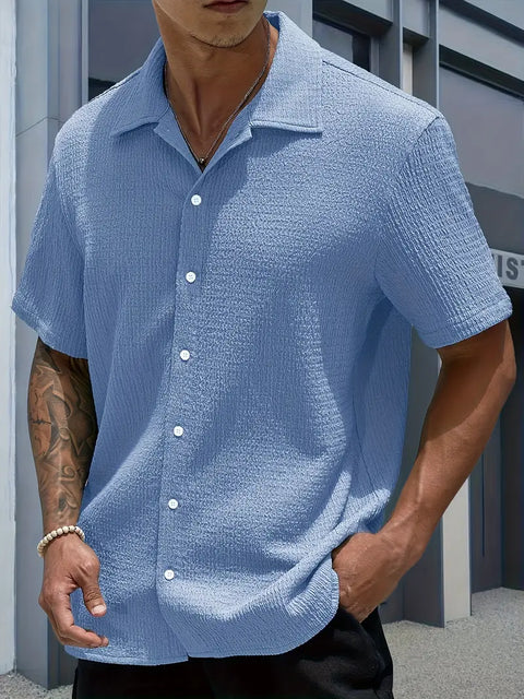 Charles - Klassisches Button-Up-Hemd für Herren