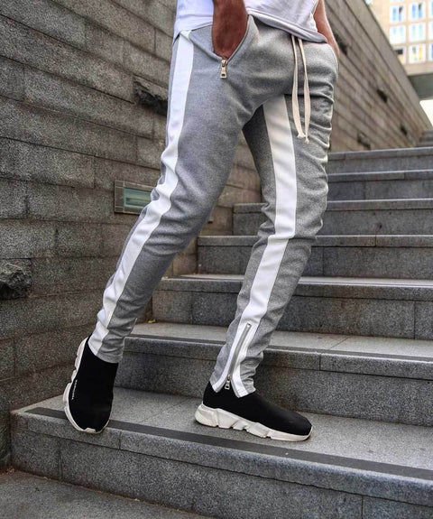 Glenn - Elastische Herrenhose mit Kordelzug
