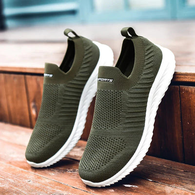 Frederick - Atmungsaktive und Unterstützende Orthopädische Slip-On Schuhe für Herren
