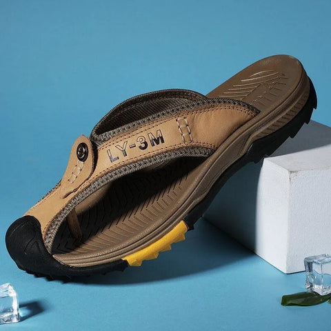 Kane - Herren-Sandalen aus Leder