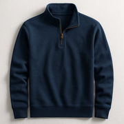 Luciano - Lässiger Pullover mit Viertelreißverschluss für Herren