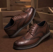 Dennis - Vegane Lederschuhe mit Wingtip-Sohle für Männer
