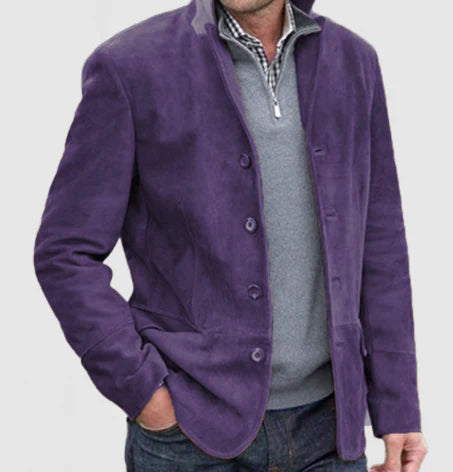 Bruce - Stilvolle Herren-Strickjacke mit Revers und Taschen