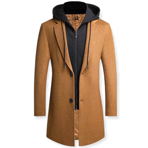 Elvin - Klassischer Trenchcoat mit Kapuze