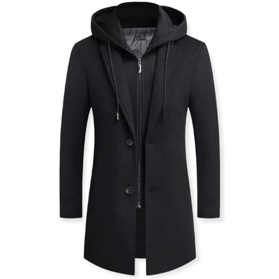 Elvin - Klassischer Trenchcoat mit Kapuze