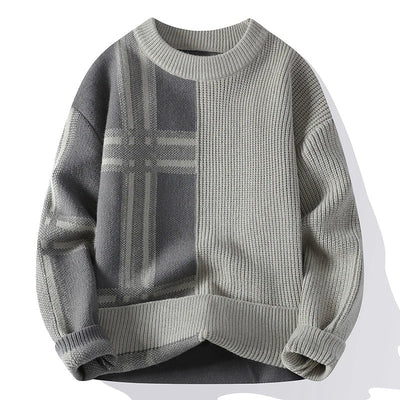 Rence - Stilvoller, warmer Pullover mit Rundhalsausschnitt für Herren
