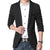Diego - Eleganter, schmal geschnittener Blazer mit gerafften Ärmeln für Herren