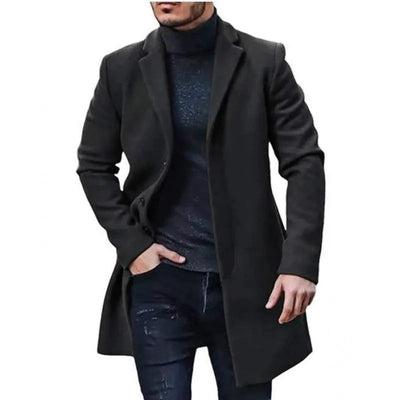 Andres - Eleganter, mittellanger Trenchcoat für Herren