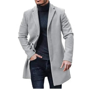 Andres - Eleganter, mittellanger Trenchcoat für Herren