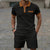 Alexis - Stilvolles Slim-Fit-Polohemd und Shorts im Set für Herren