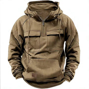 Jerome - Stilvolle Oversize-Kapuzenjacke mit Brusttaschen für Herren