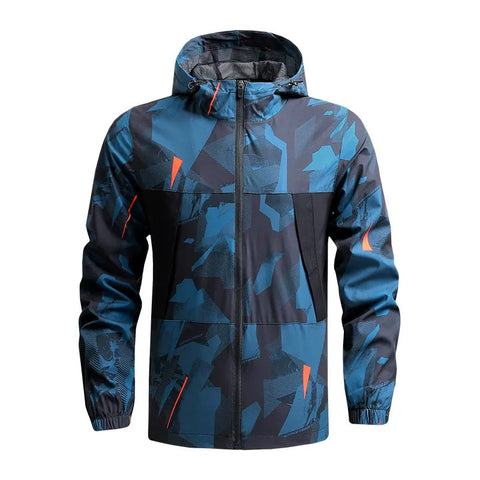 Markus - Stilvolle Camouflage Outdoor-Kapuzenjacke für Herren