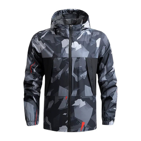Markus - Stilvolle Camouflage Outdoor-Kapuzenjacke für Herren