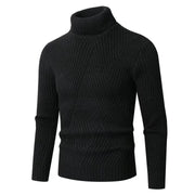 Herman - Gerippter, schmal geschnittener Rollkragenpullover für Herren