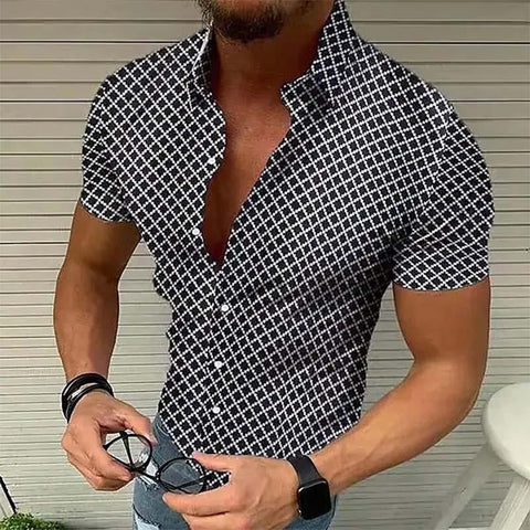 Alva - Kurzärmelige Herren-Poloshirts