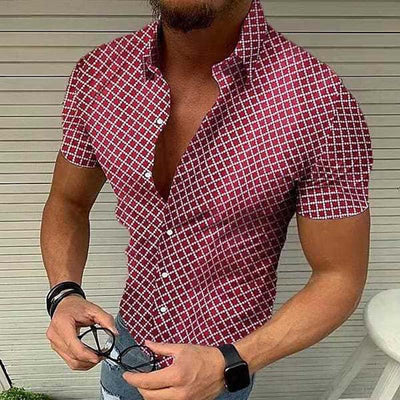 Alva - Kurzärmelige Herren-Poloshirts