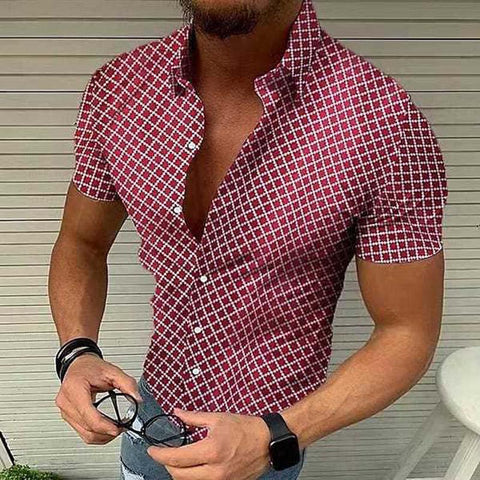 Alva - Kurzärmelige Herren-Poloshirts