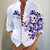 Judson - Hemd mit Blumendruck und Knopfleiste