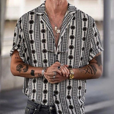 Nicholas - Stylisches Print-Shirt für Herren