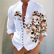 Judson - Hemd mit Blumendruck und Knopfleiste
