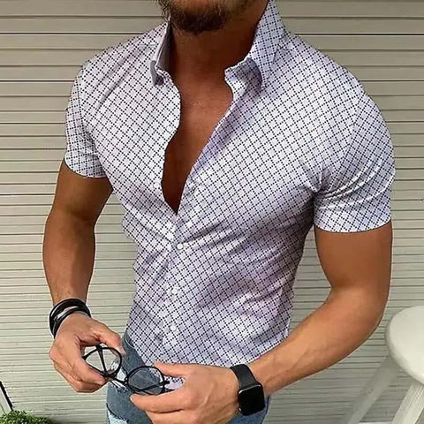 Alva - Kurzärmelige Herren-Poloshirts