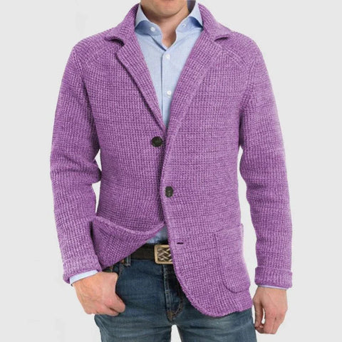Greyson - Elegante Strickjacke mit Knöpfen für Herren