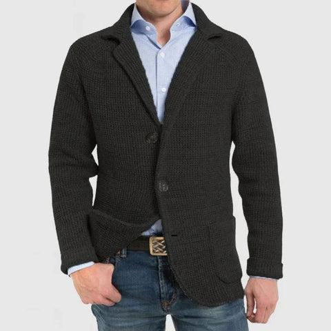 Greyson - Elegante Strickjacke mit Knöpfen für Herren