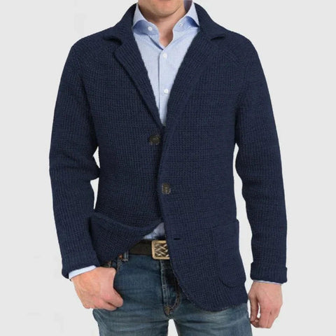 Greyson - Elegante Strickjacke mit Knöpfen für Herren