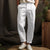 Arlo - Lose Herrenhose aus Baumwolle und Leinen