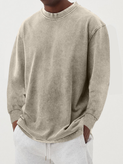 Chester - Bequemer, warmer Pullover mit Rundhalsausschnitt