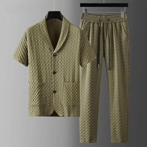 Ryan - Lässiges, stilvolles Polohemd- und Hosen-Set für Herren