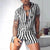 Lawrence - Gestreifter Jumpsuit für Männer