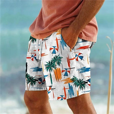 Amerigo - Bedruckte Strandshorts