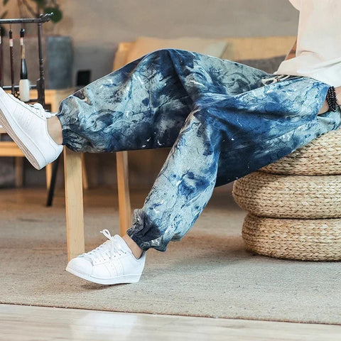 Harvey - Bedruckte Baggy Pants